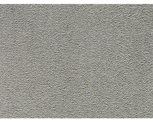 Moquette Shaggy Janette bleu gris FB94 largeur 400 cm (au mètre) Gros plan d''une surface crépie