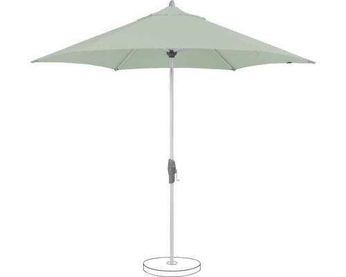 Parasol avec support pour l''extérieur