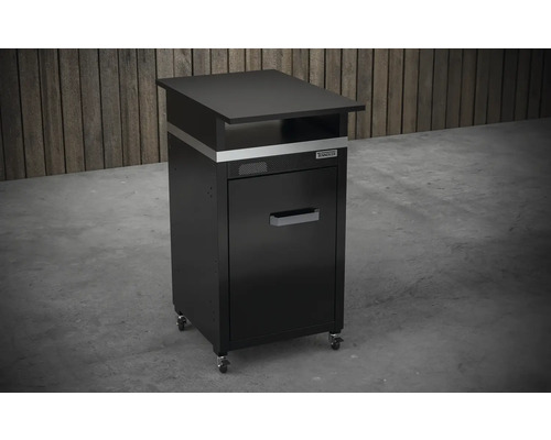 Armoire d''atelier avec roulettes et tiroir