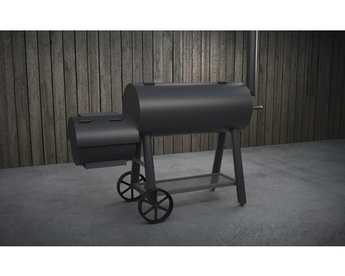 Chariot de barbecue avec roues et espace de rangement