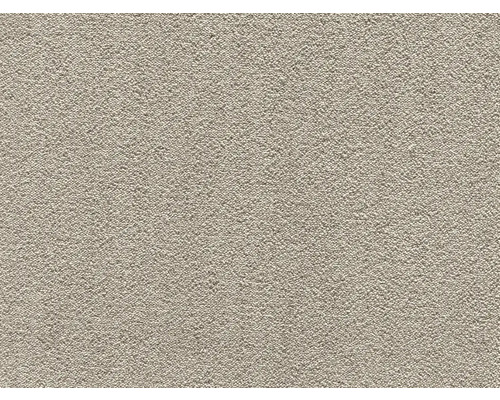 Spannteppich Shaggy Feliz creme FB32 500 cm breit (Meterware) Nahaufnahme eines beigen Teppichs mit Schlingenstruktur