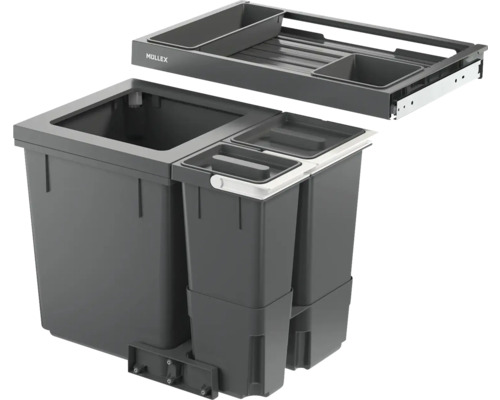 Système de poubelles Müllex X60 L5 Premium 40 l