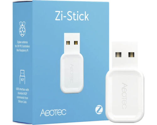 Aeotec Zi-Stick avec interface USB et antenne Zigbee