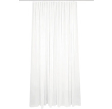 Rideau avec galon fronceur Flamio blanc 120x600 cm