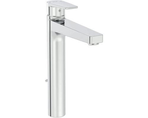 Hoher Waschtischmischer aus Metall