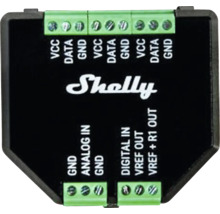 Shelly Add-on-Modul mit Anschlüssen für Datentransfer