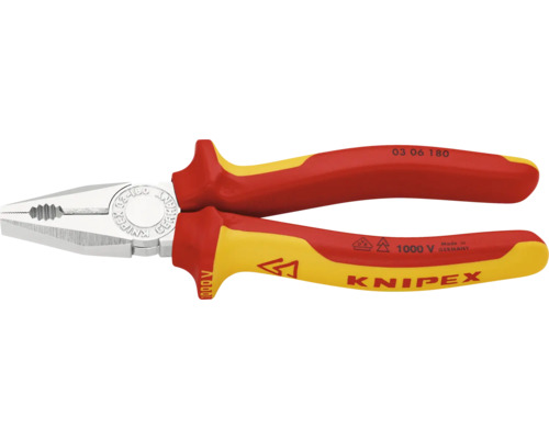 Pince universelle Knipex chromée 180 mm
