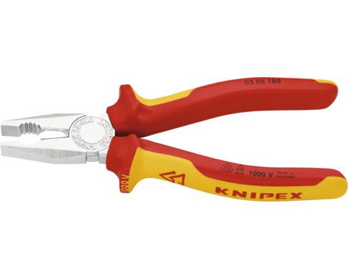 Pince combinée Knipex 180 millimètres