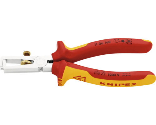Pince à dénuder Knipex chromée 160 mm