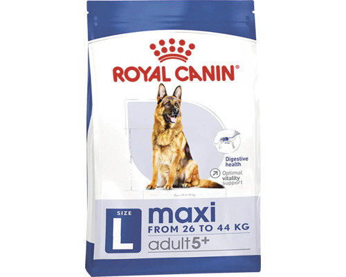 Croquettes pour chiens ROYAL CANIN Maxi Adult +5 15 kg Royal Canin Maxi Adult 5+ nourriture pour grands chiens de 26 à 44 kilogrammes