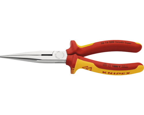 Pince à bec de cigogne Knipex droite 200 mm