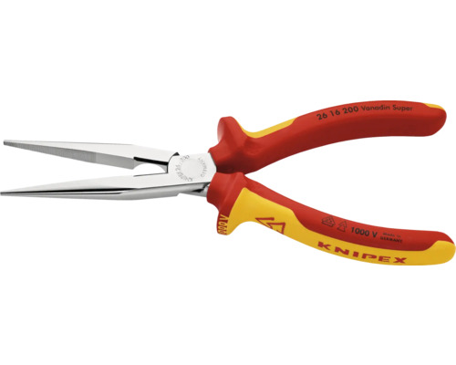 Pince à bec effilé Knipex avec poignée à plusieurs composants