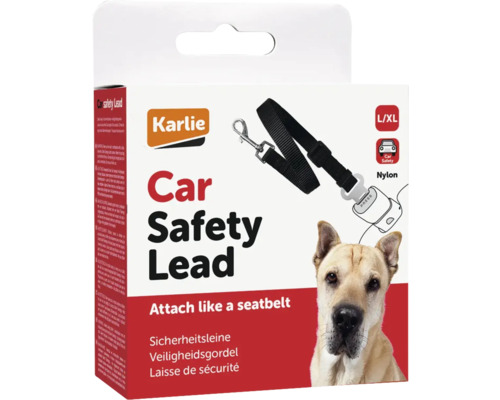Karlie Autosicherheitsleine für Hunde in Größe L bis XL Verpackung