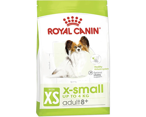 Hundefutter trocken Royal Canin X-Small Mature +8, 1,5 kg