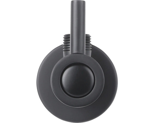 Eckventil in matter Ausführung für den Sanitärbereich