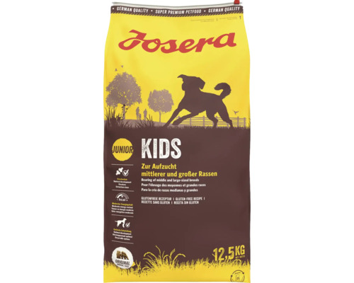 Josera Hundefutter trocken Kids 12.5 kg Junior Josera Junior Kids Hundefutter, 12,5 Kilogramm Packung