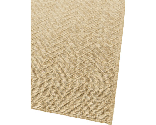 Vue détaillée d''un tapis à motif zigzag