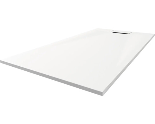 Receveur de douche BREUER Lite-Line Express Q72 90 x 160 x 2.6 cm blanc mat 1417011000187