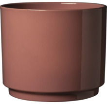Pot de fleurs cylindrique en céramique