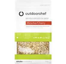 Outdoorchef Räucherchips Kirsche für BBQ und Smoker in 750 Gramm Packung