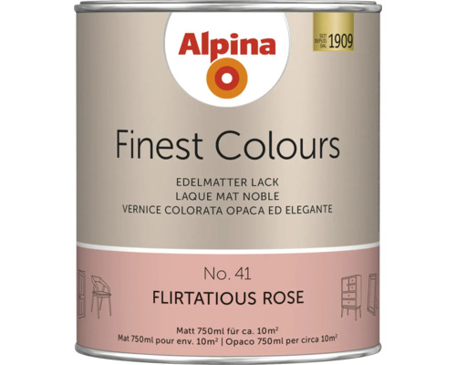 Alpina Finest Colours Lack flirtatious rose 750 ml Alpina Finest Colours Lackfarbe, 750 ml Dose