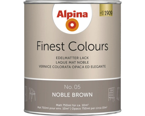 Alpina Finest Colours Lack noble brown 750 ml