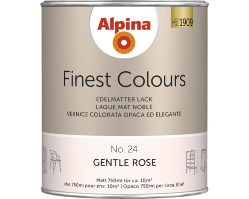 Alpina Finest Colours Lack gentle rose 750 ml