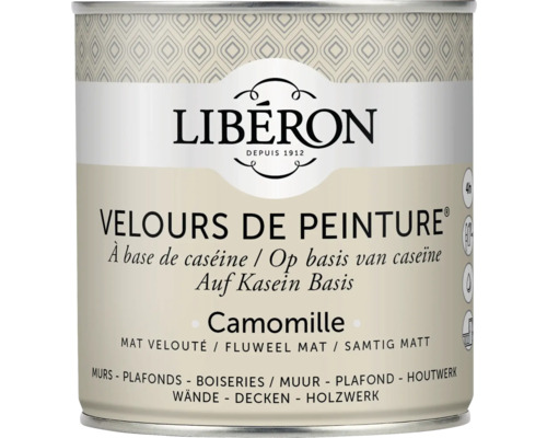 Peinture murale Velours de Peinture Camomille 0.5 l