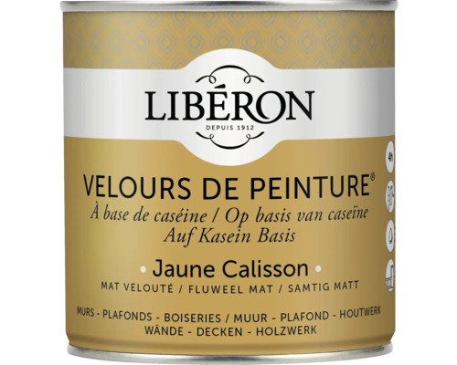 Wandfarbe Velours de Peinture gelb calisson 0,5 l