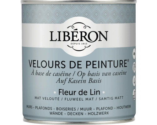 Wandfarbe Velours de Peinture flachsblume 0,5 l