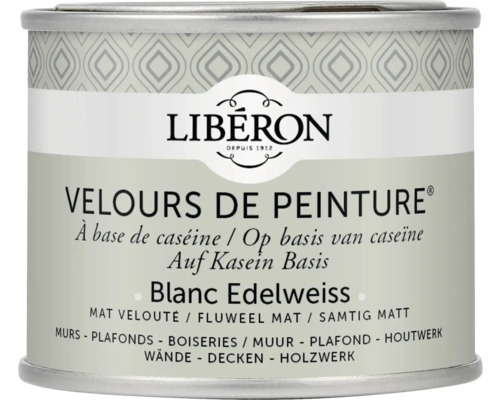 Peinture murale Velours de Peinture Blanc Edelweiss 125 ml