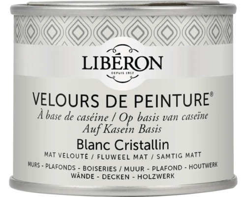 Wandfarbe Velours de Peinture weiss kristallin 125 ml