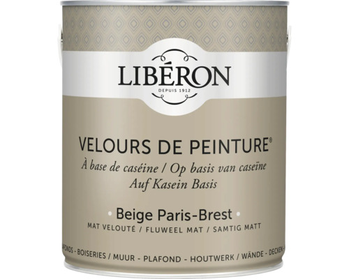 Wandfarbe Velours de Peinture beige paris-brest 2,5 l