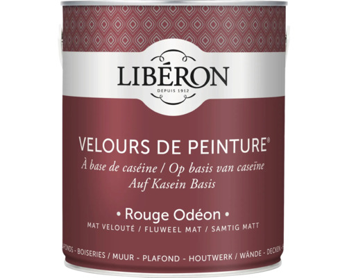 Peinture murale Velours de Peinture Rouge Odéon 2.5 l