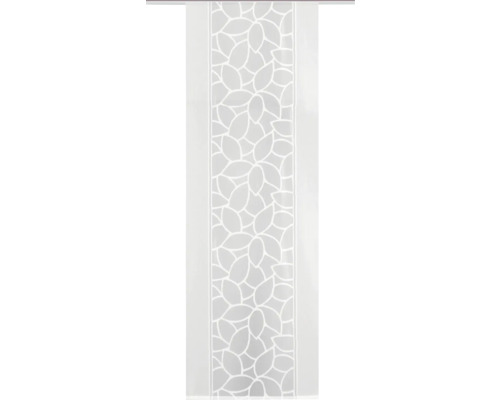 Panneau japonais Konturo blanc 57x125 cm