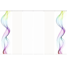 Flächenvorhang Home multicolor 60x245 cm 6er-Set