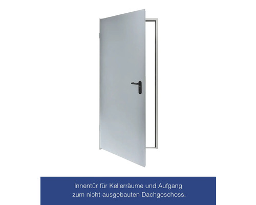 Porte intérieure pour caves et greniers