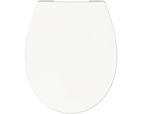 Abattant WC Ronde blanc avec abaissement automatique