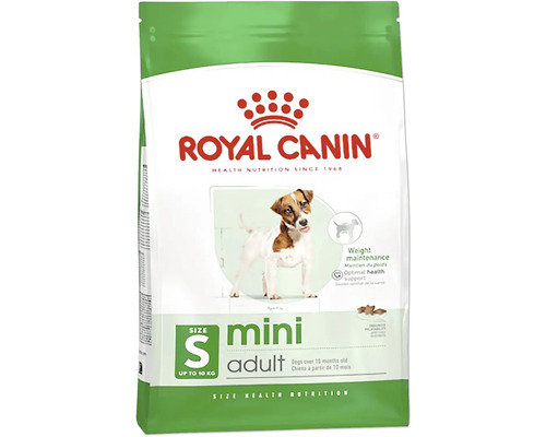 Nourriture pour chiens Royal Canin Mini Adult, 2 kg Royal Canin Mini Adult nourriture sèche pour chiens de petite taille jusqu’à 10 kg