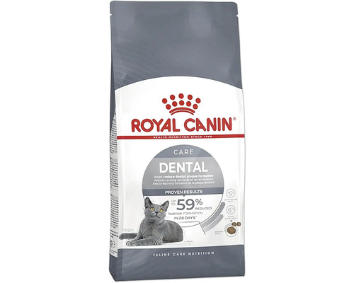 Paquet de nourriture pour chats Royal Canin Dental pour réduire la plaque dentaire