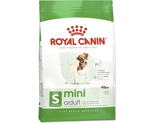 Croquettes pour chiens ROYAL CANIN Mini Adult 8 kg Aliment sec pour chiens Royal Canin Mini Adult, convient aux chiens jusqu''à 10 kilogrammes