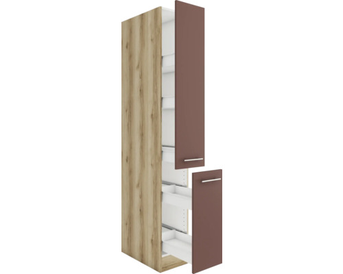 Küchenschrank mit Auszügen und Türfronten