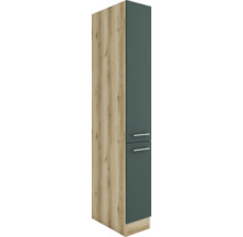 Optifit Apothekerschrank Savona405 BxTxH 30x57,1x206,8 cm grün matt zerlegt