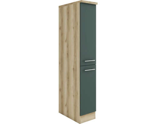 Garde-manger coulissant Optifit Savona405 lxpxh 30 x 60 x 174,4 cm vert mat démonté