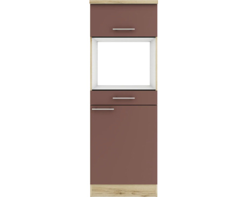 Meuble de cuisine avec tiroirs et compartiment ouvert