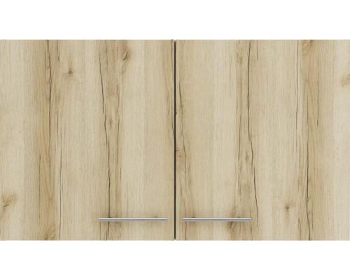 Meuble haut avec deux portes et poignées