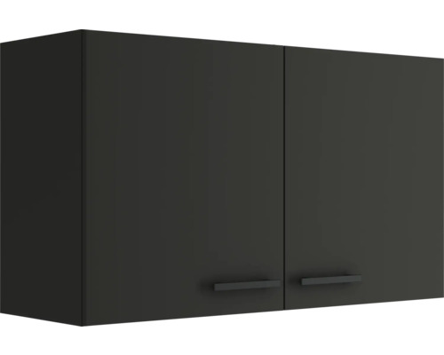 Armoire suspendue Optifit Madrid420 lxpxh 100 x 34,6 x 57,6 cm anthracite mat démonté