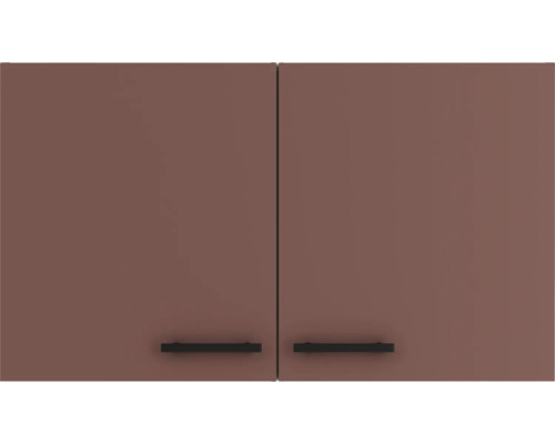 Armoire suspendue avec deux portes et poignées