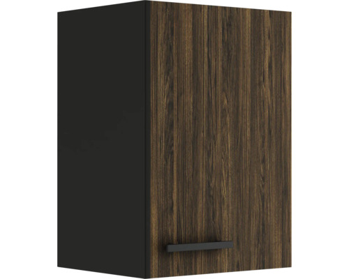 Optifit Hängeschrank Rimini409 BxTxH 40x34,6x57,6 cm nussbaum matt zerlegt Anschlag reversibel (links oder rechts montierbar)