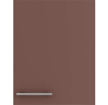 Façade de cuisine marron avec poignée